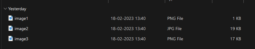 Folder containing all Google Docs images